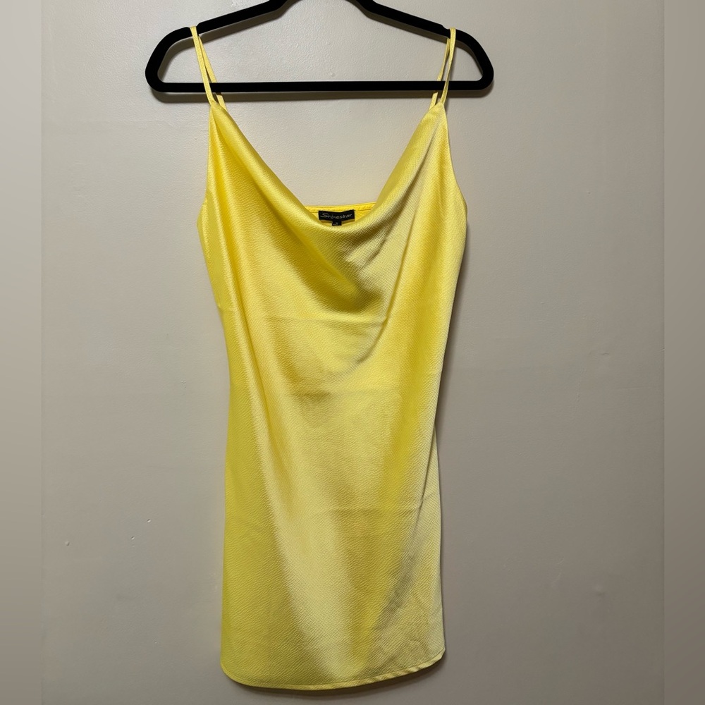 Yellow Slip dress Medium